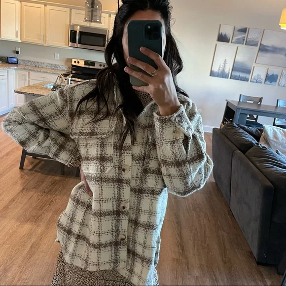 Perfect Plaid Shacket - Picture 4 of 11